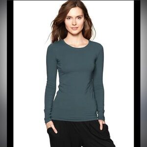GAP Women's Long Sleeve Top - Slate Gray